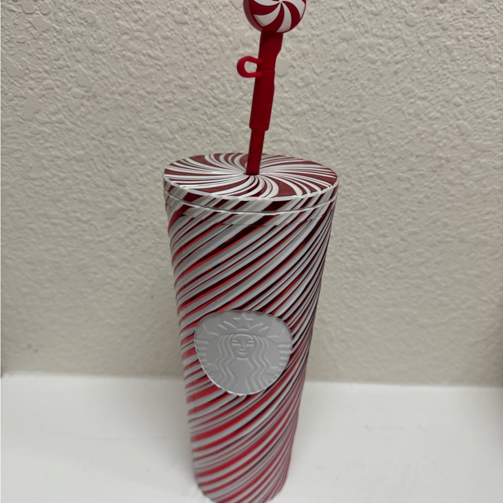 Starbucks Disney parks peppermint Swirl Tumbler 24 oz